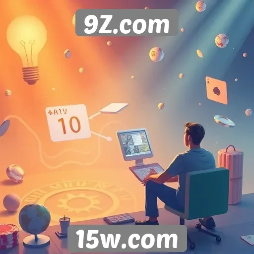 Dados sobre o crescimento de usuários no 9Z.com